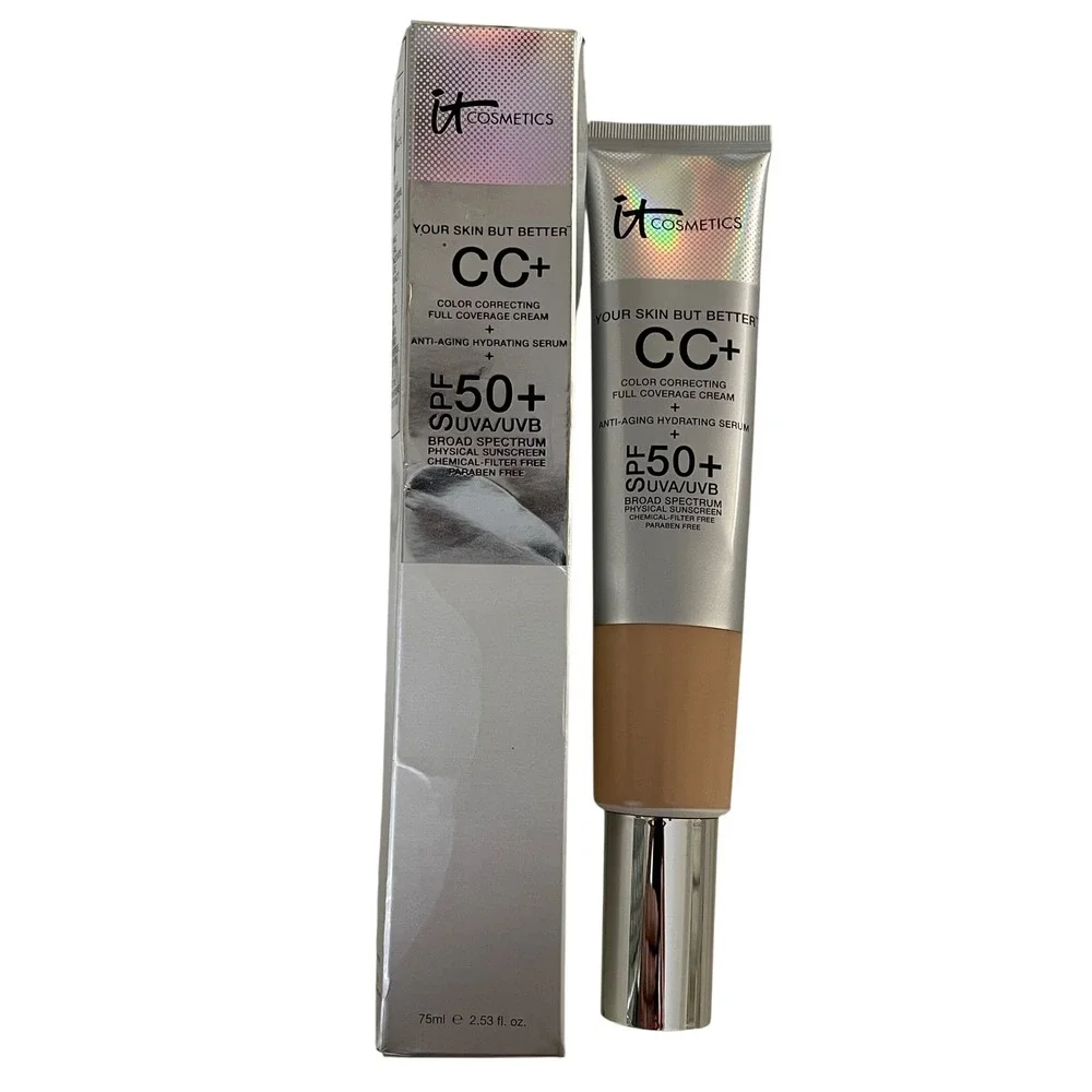 NEW IT Cosmetics Your Skin But Better CC+‎ Full Coverage Cream LIGHT SPF 50